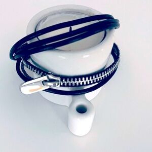 Male Leather Bracelet - unique design